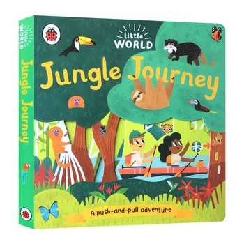 Original English Picture Book Little World Jungle Journey