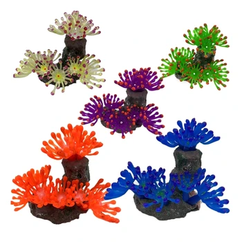 Simuliacinis koralų rifas Žuvų rezervuarai Dekoracijos Akvariumai Ornamentas Peizažas Koralas
