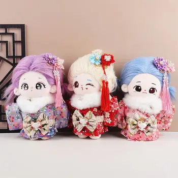 Fashion Boy Girl Kids Pasidaryk pats 20cm Lėlių drabužiai Lėlės Batai Batai Žaislai Kimono Yukata Lėlių aksesuarai