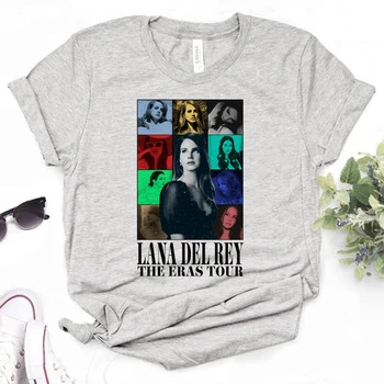 Lana Del Rey marškinėliai moteriški komiksų marškinėliai merginos anime drabužiai