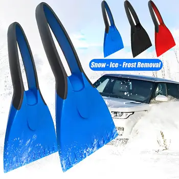 Automobilių ledo grandikliai Silikoninis automobilis Sniego kastuvas Apsauga nuo slydimo Rankena Automatinis sniego kastuvų šalinimas Automobilio žiemos aksesuarai
