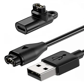Įkroviklio adapteris Garmin vivoactive 5 4 4S Type-C USB kabelio įkrovimas Fenix 7 7S 7X 6 6S 6X 5 5S 5X Plus Pro/ Venu 3S 3 2S