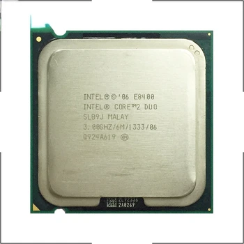 Intel Core 2 Duo E8400 3,0 GHz dviejų branduolių procesorius 6M 65W 1333 LGA 775