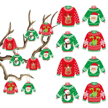 Kalėdų eglutės megztinis Pakabinamas pakabukas Linksmos kalėdinės dekoracijos namams 2023 m Kalėdų dovanos Navidad Natal Noel Naujieji 2024 metai