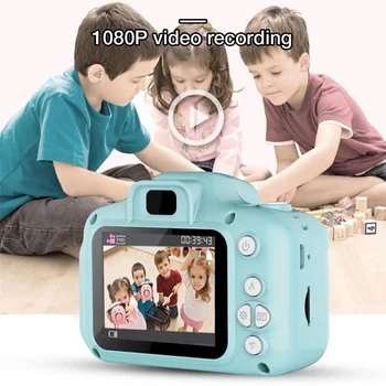 X2 Vaikų mini skaitmeninis fotoaparatas gali fotografuoti Vaizdo įrašas Mažas fotoaparatas Spalvotas ekranas Vaikų gimtadienio dovana Vaikams Žaislai vaikams