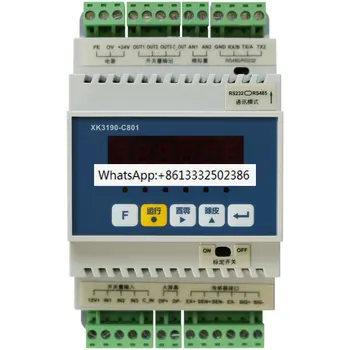 XK3190-C801 kreipiamasis bėgis/modbusas/svėrimo valdiklis/PLC ryšys/Yaohua svėrimo priemonė