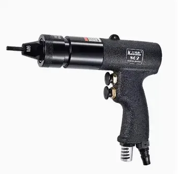 Pneumatinis pistoleto gręžtuvas 1/2 colio oro gręžimo mašina su priekiniu ir atbuliniu jungikliu 1.5-13MM Chuck 700RPM 0.6-0.8MPA 16CFM