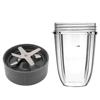 Blender atsarginės dalys Nutribullet 600W / 900W maišytuvui, 18Oz puodeliams ir pakaitiniam ištraukimo peiliukų atsarginėms dalims