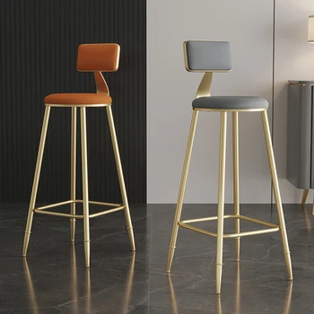 Modern Luxury Chair Counter Svetainė Sulankstomas dizaineris Sostas Kirpykla Kirpykla Baras Kėdės Estetinis chaise Modernūs baldai