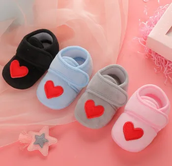 Batai kūdikiams minkštas padas mažyliams Baotou medvilnė 3-6-12 mėnesių naujagimio pavasario ir rudens batai 898
