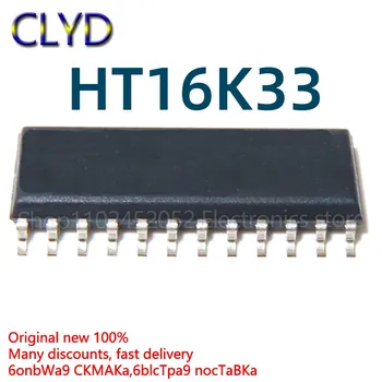 1PCS/LOT Naujas ir originalus HT16K33 24SOP LED diskas IC su raktų nuskaitymo pataisa