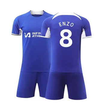 NEW boy girl enzo Fans Edition regbis Futbolo marškinėliai vyrai ir vaikai namų žaidimai Futbolas Džersių rinkiniai Uniformos trumpomis rankovėmis