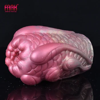 FAAK Fantasy Pocket Pussy Dirbtinis vaginalinis suaugusiųjų sekso žaislai vyrams Minkštas silikoninis vyrų masturbatorius Įtempta sekso produktų parduotuvė