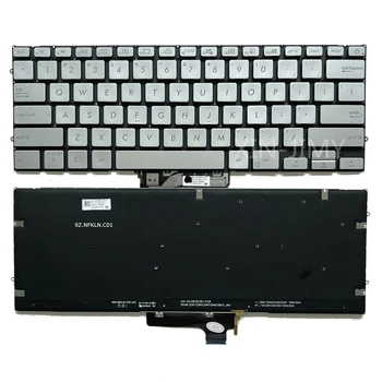 X431 JAV foninio apšvietimo klaviatūra, skirta ASUS ZenBook UX431 X431 V431 K431 S431 X431FAC UX431U UX431F UM431 UM431D U4500F