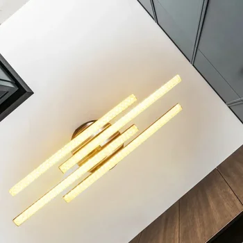 Dabartinis sezonas Populiarus produktas Krištolo dekoratyvinis šviestuvas Pritemdomas LED lubų šviestuvas