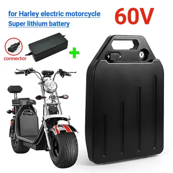 Harley elektromobilis ličio baterija vandeniui atspari 18650 baterija 60V 40Ah dviem ratams sulankstomas Citycoco elektrinis paspirtukas