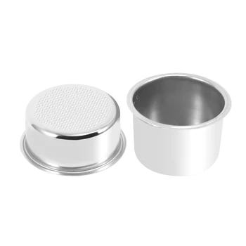 51mm 2/4 puodelių filtro pakaitinis filtro krepšelis kavai be dugno Portafilter delonghi espreso aparato dalims