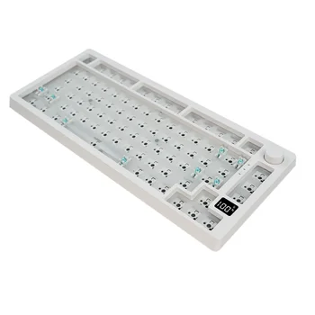 MK75 Pro 75% mechaninės klaviatūros komplektas, karštas keičiamas laidinis belaidžių žaidimų rinkinys 