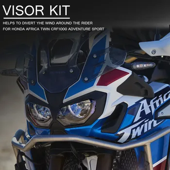 Nauja Honda CRF 1000 L Africa Twin Adventure Sport motociklų viršutinio deflektoriaus šoninio deflektoriaus priekinis stiklas 2018- 2019 2020 2021