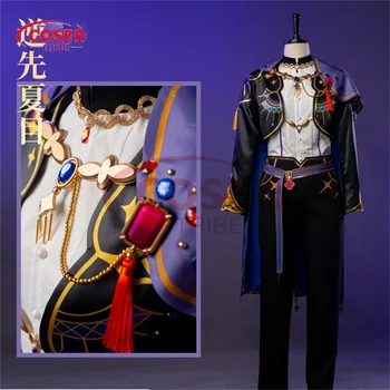 COSER TRIBE Anime žaidimų ansamblio žvaigždė Sakasaki Natsume Iškilmingas Helovino karnavalo vaidmuo CosPlay kostiumo komplektas
