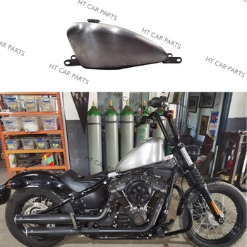 Motociklų senovinis degalų bakas Dujų retro benzino bakas Harley Softail StreetBob 2018-2022 rankų darbo motociklų dujų degalų bakas