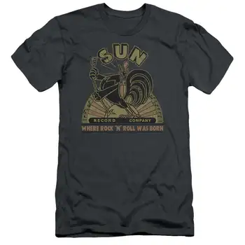 Sun Records Sun Rooster - vyriški ploni marškinėliai