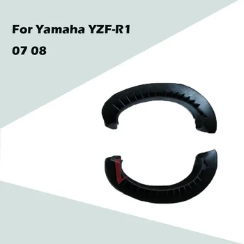 skirta Yamaha YZF-R1 07 08 Guminės įsiurbimo vamzdžių juostelės ABS įpurškimo aptakas YZF1000 07 08 Motociklų modifikuoti priedai
