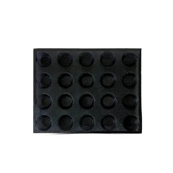 20 skylių silikoninės formos pyragas T mini picos modelis Apvali duona mėsainis Pelėsių nelipnus kepimo skardos įrankis