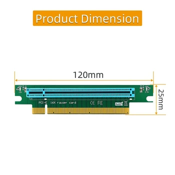 PCI-Express 16X stovo kortelė su 12V/3.3V galios LED 1U /2U serverio M.2 (NGFF) raktu B + M į M rakto adapterį