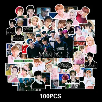100vnt./rinkinys Kpop Stray Kids lipdukai ODDINARY Naujas albumas Korėjos mados miela grupė Idol Cards Foto Prints Paveikslėliai Gerbėjų dovana