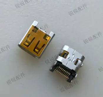 Nemokamas pristatymas MINI HDMI važiuoklei 19P priekinė galinė dalis mikro hdmi HDMI HD jungtis