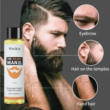 Barzdos augimo aliejus vyrams Plaukų augimo produktai Tirštiklis Maitinantis barzdos priežiūros gydymas Barzdos priežiūra Plaukų slinkimo produktas