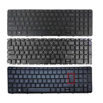 Nauja nešiojamojo kompiuterio pakaitinė klaviatūra, suderinama su HP 250 255 256 G3 15-D 15-H 15-R TPN-C113 CQ15-A TPN-Q130 TPN-Q132 Q121