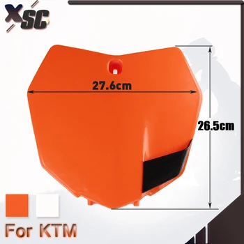Motociklo priekinio numerio ženklo plastikinė dangtelio apsauga, skirta EXC XCW XCFW SX XC XCF 125 250 350 450 530 2013 2015 2016 Priedai